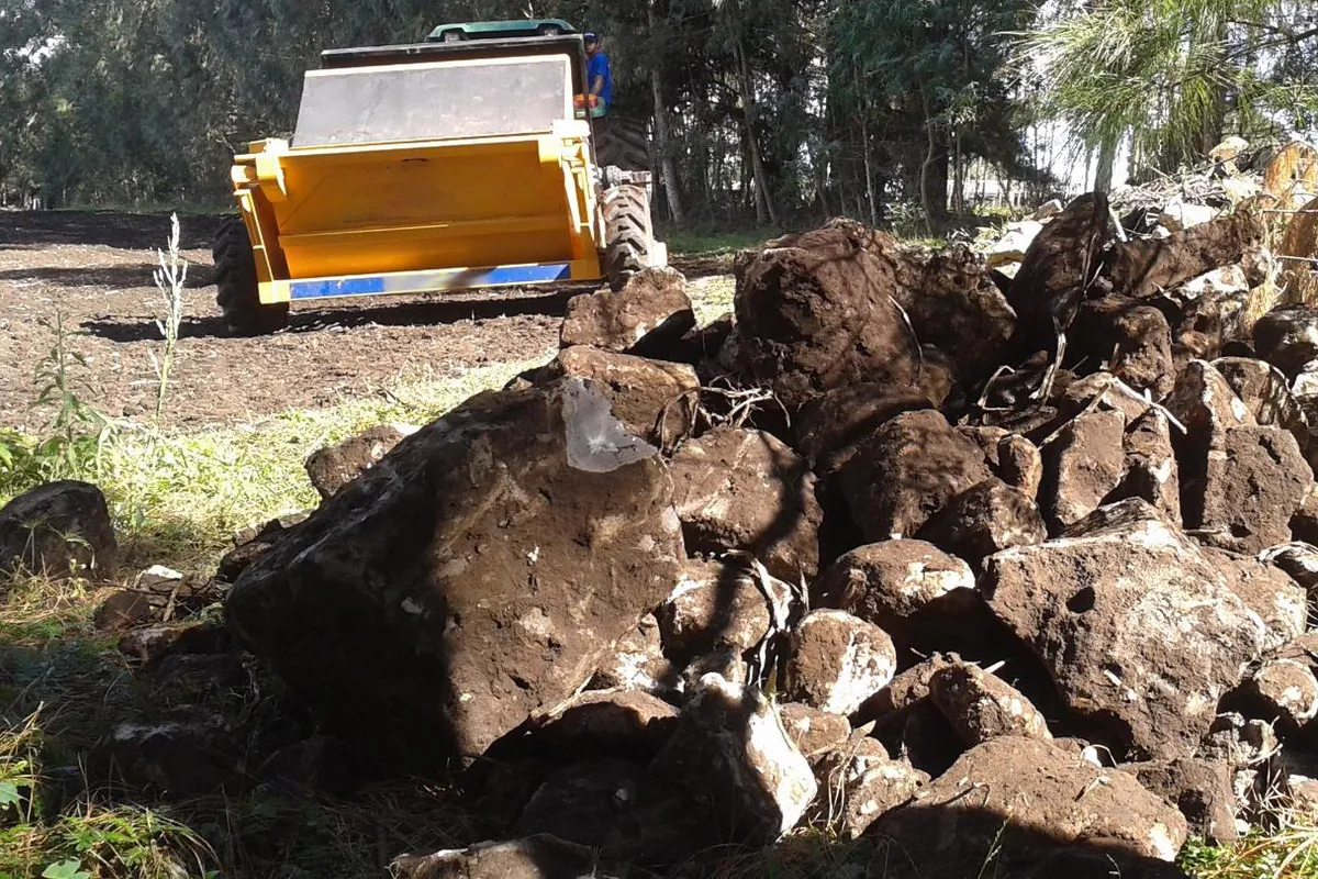 Rock Picker for Tractor