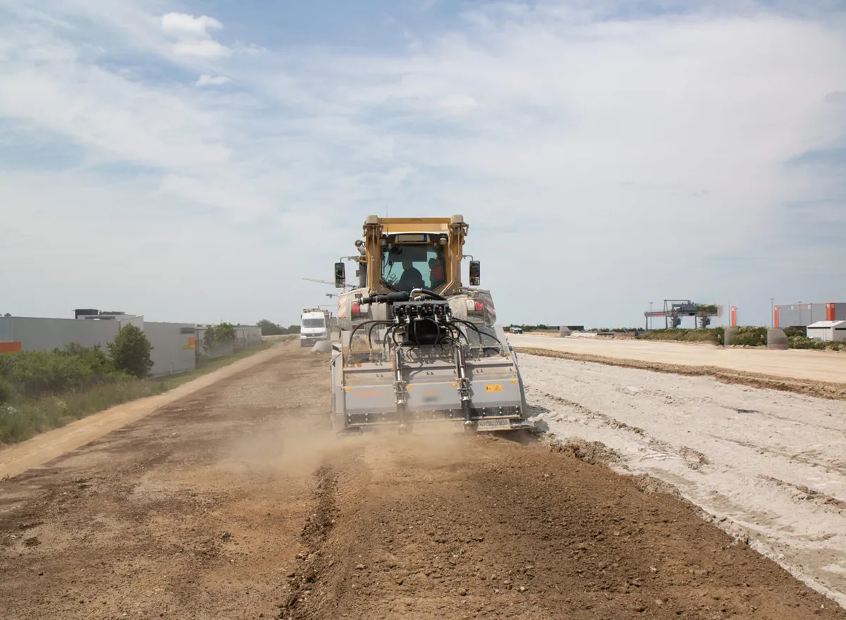 Stone Crusher for Airport Infrastructure