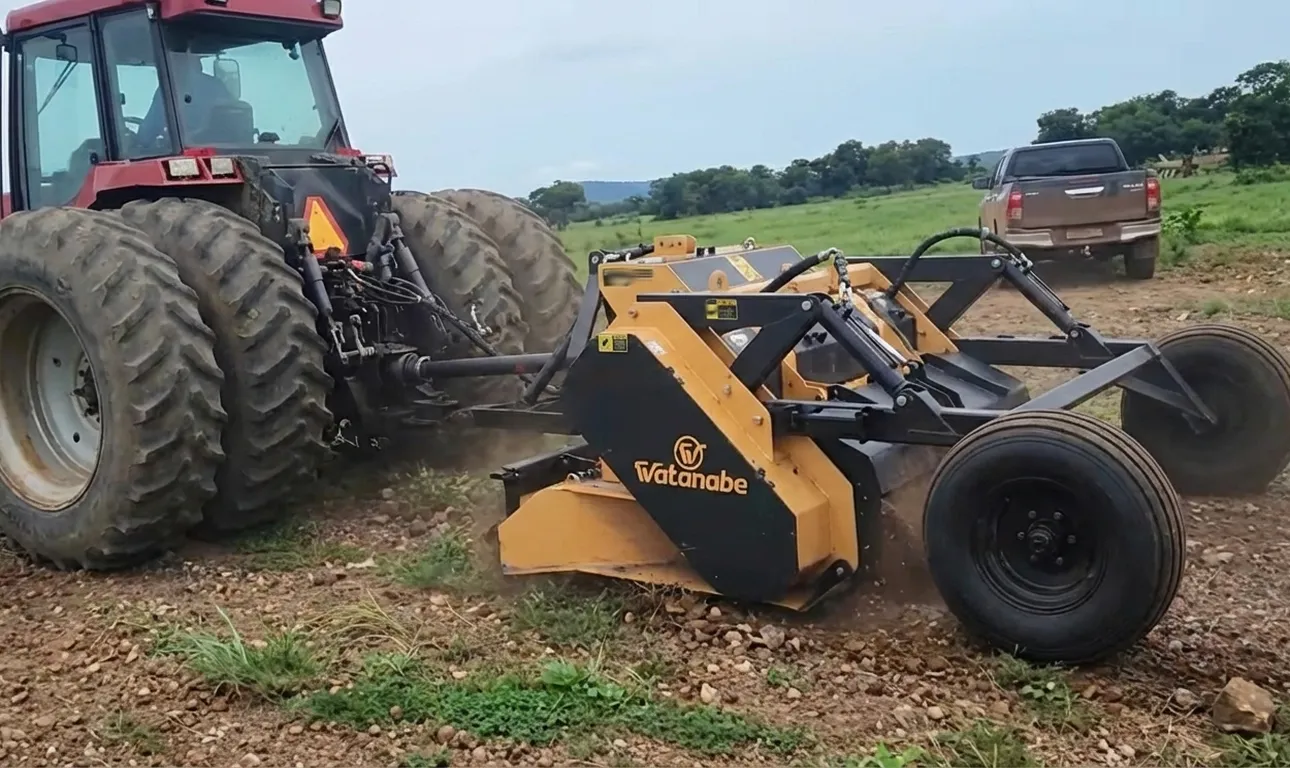 Stone Crusher for Tractor