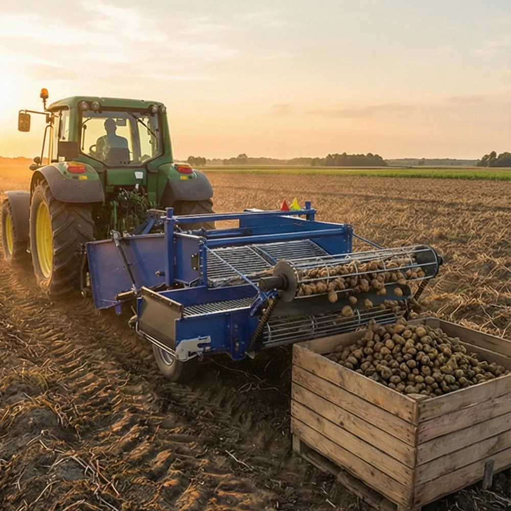 Colhedora de Batatas de 2 Fileiras