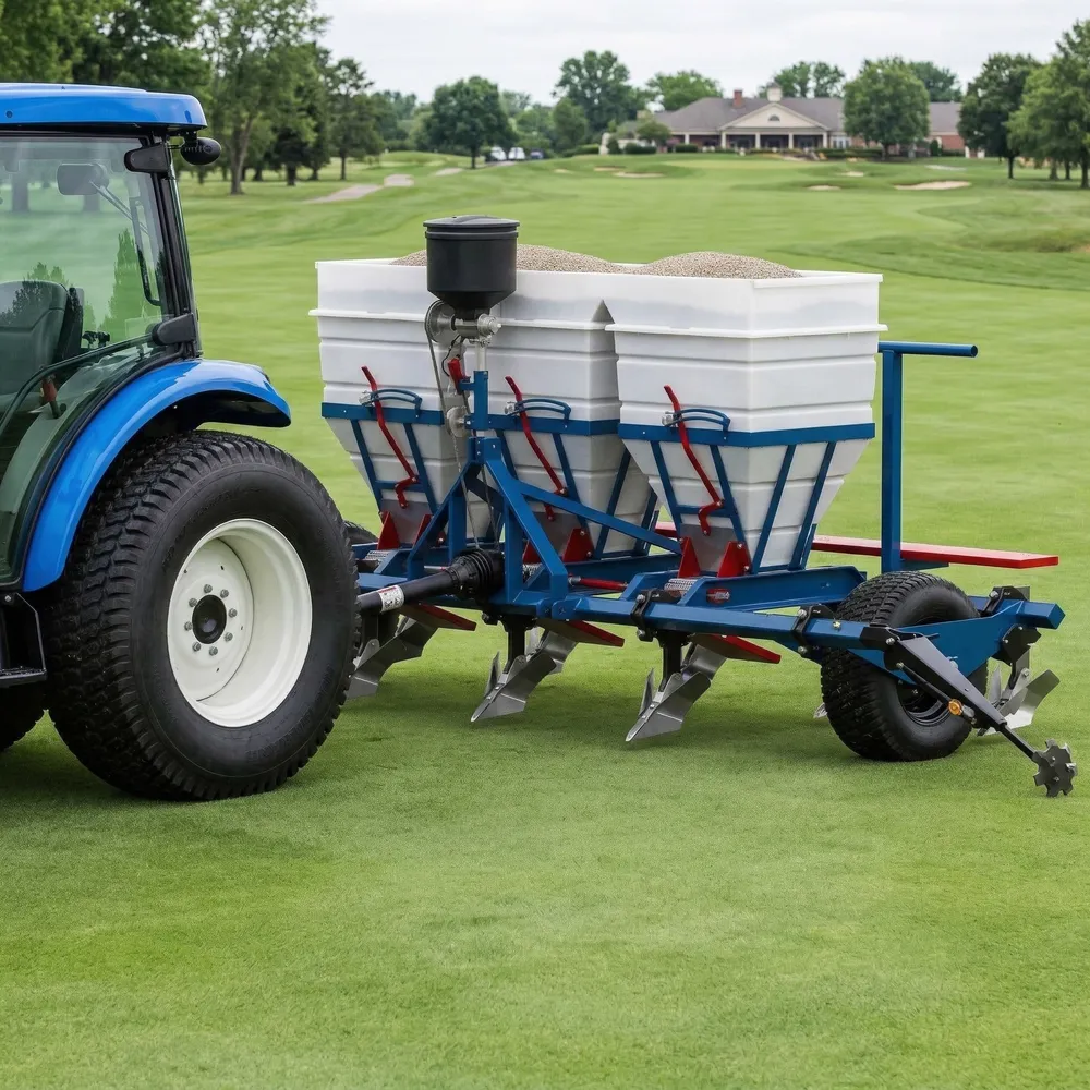 트랙터용 비료 살포기