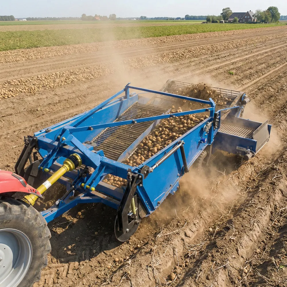 Máquina de cavar batatas