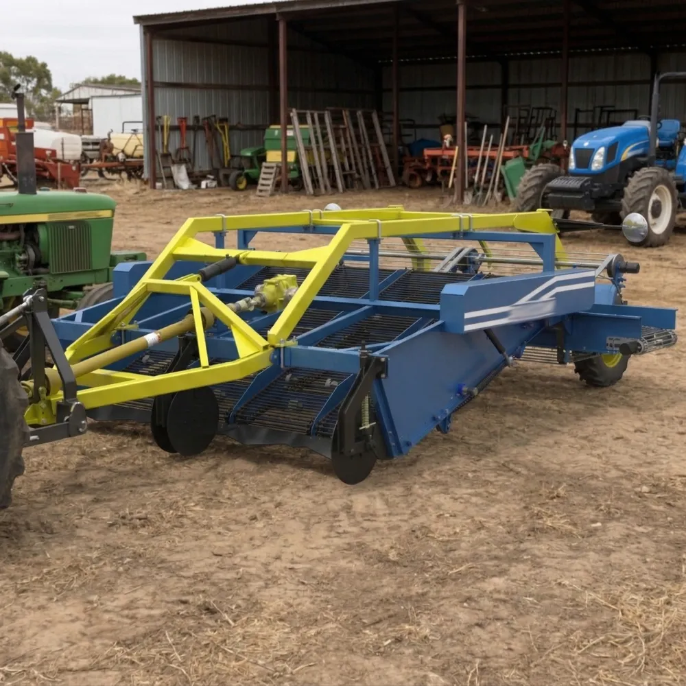 Colhedora de batatas para trator