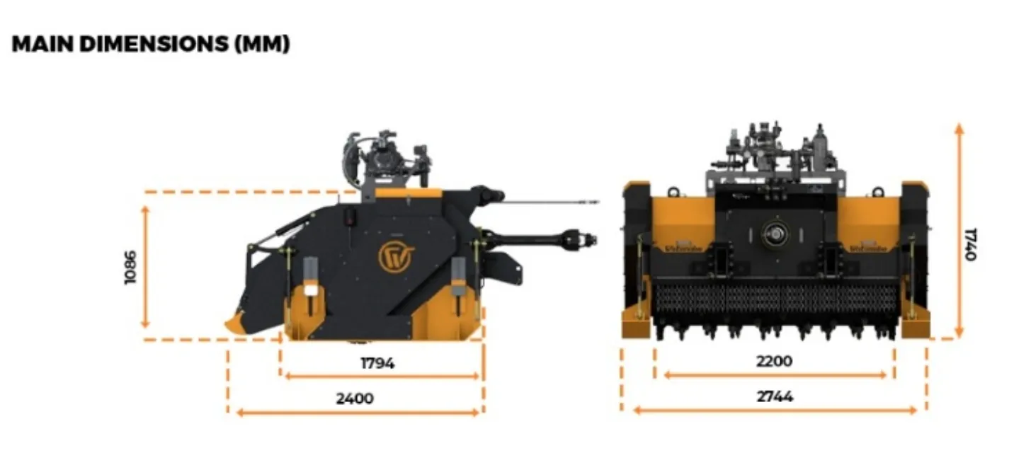 Máquina estabilizadora de solo
