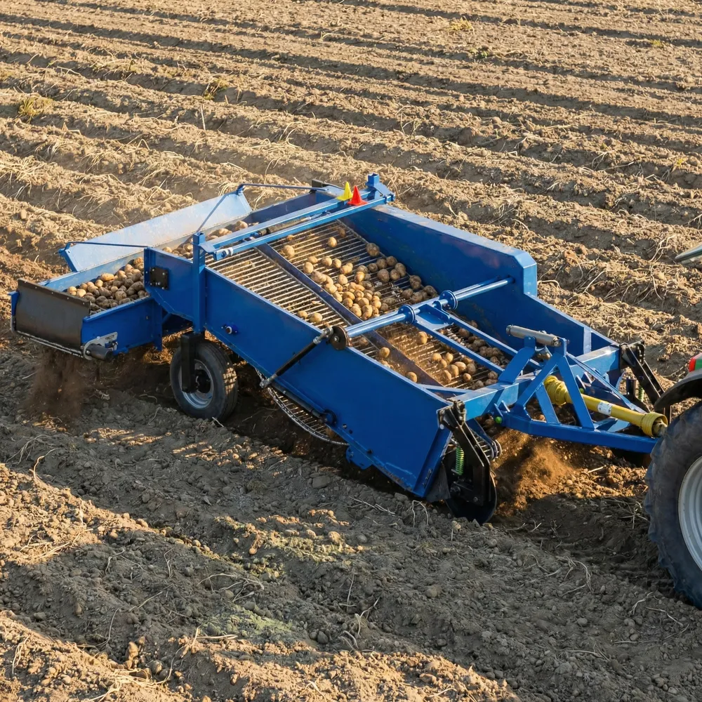 Colhedora de Batatas Trator